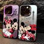 Imagem de Capa de Telefone Mickey e Minnie Disney para iPhone 15/14/13/12/11 - Modelos Pro Max e Plus