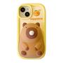 Imagem de Capa de telefone QokCoahn para iPhone 15 Pro Max Cute Capybara Desi