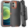 Imagem de Capa de Telefone Resistente com Clip - Para iPhone 16, 15, 14, 13, 12, 11, Pro Max e XS/XR