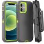 Imagem de Capa de Telefone Resistente com Clip - Para iPhone 16, 15, 14, 13, 12, 11, Pro Max e XS/XR