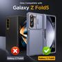 Imagem de Capa de telefone TONGATE para Galaxy Z Fold 5 com suporte para caneta S e cartão