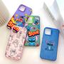 Imagem de Capa Dura Stitch para iPhone 15/14/13/12/11 - Design Cartoon em TPU