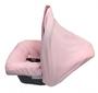 Imagem de Capa E Capota Para Bebê Conforto Com Protetor De Cinto Rosa