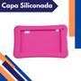 Imagem de Capa Emborrachada Kit p/ Tablet M7s Go M7 Wifi M7s Lite M7 Quad
