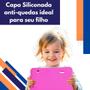 Imagem de Capa Emborrachada Kit p/ Tablet M7s Go M7 Wifi M7s Lite M7 Quad