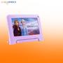 Imagem de Capa emborrachada Lilás da Frozen Infantil Maleta p/ Tablet M7 WIFI Nb409 Nb355