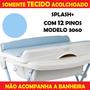 Imagem de Capa Estofada Para Banheira Splash+ MODELO 3060 Original Burigotto Com 12 Pinos