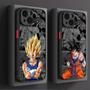 Imagem de Capa Fosca Anti-Choque Dragon Ball Z para iPhone 13/14/15 - Pro Max e Mini