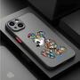 Imagem de Capa Fosca Preta Disney Mickey e Minnie para iPhone 15/14/13/12/11/XR/XS Max/8/7/SE 2022
