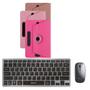 Imagem de Capa Giratoria Protetora Colorida + Teclado e Mouse Bluethooth Recarregável Compatível com Tablet A9 Plus X210 X216 11 polegadas
