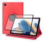 Imagem de Capa giratória Protetora Para Tablet Galaxy Tab A8 + Película Cerâmica SM-X200, SM-X205