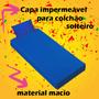 Imagem de Capa Impermeável Colchão solteiro Capa Hospitalar Com Zíper