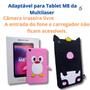Imagem de Capa infantil Emborrachada Adaptável para tablet M8 Q8 T290 PTB8RSG 8 polegadas