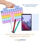 Imagem de Capa infantil p/ Tablet Samsung A7 Lite + Película + Caneta