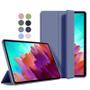 Imagem de Capa Inteligente Trifold Com Suporte Para Lenovo Tab P12 12.7 Polegadas 2023, Capa De TPU Macia Para
