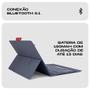 Imagem de Capa iPad e Tablet com Teclado, Universal telas entre 9 e 11 polegadas, Azul, Originais iPlace