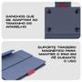 Imagem de Capa iPad e Tablet com Teclado, Universal telas entre 9 e 11 polegadas, Azul, Originais iPlace