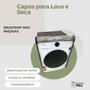 Imagem de Capa lava e seca brastemp 10kg bnq10as transparente flex