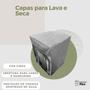 Imagem de CAPA LAVA E SECA ELECTROLUX 9kG TRANSPARENTE FLEX