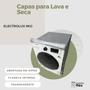 Imagem de CAPA LAVA E SECA ELECTROLUX 9kG TRANSPARENTE FLEX