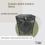Imagem de Capa lava e seca lg 11kg vc2 vc3 vc4 transparente flex