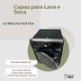 Imagem de Capa lava e seca lg 11kg vc2 vc3 vc4 transparente flex
