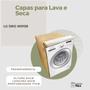 Imagem de Capa lava e seca lg 12kg wd125 transparente flex