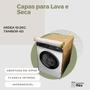 Imagem de Capa lava e seca midea 10.2kg tambor 4d impermeável flex