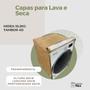Imagem de Capa lava e seca midea 10.2kg tambor 4d transparente flex