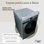 Imagem de Capa lava e seca midea 11kg healthguard transparente flex