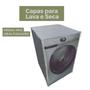 Imagem de Capa lava e seca midea 11kg healthguard transparente flex