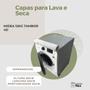 Imagem de Capa lava e seca midea 12kg tambor 4d impermeável flex
