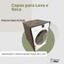 Imagem de Capa lava e seca philco 12kg pls12b transparente flex