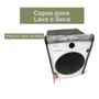 Imagem de Capa lava e seca philco 12kg pls12b transparente flex