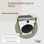 Imagem de Capa lava e seca philco 12kg pls12b transparente flex