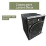 Imagem de Capa lava e seca samsung 13kg wd13t transparente flex