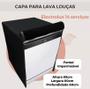 Imagem de Capa lava louças electrolux 14 serviços impermeável flex