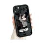 Imagem de Capa Macia Mickey e Minnie Mouse para iPhone 15/14/13/12/11 - Design Encantador