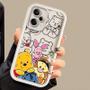 Imagem de Capa Macia Winnie the Pooh para Xiaomi Redmi Note - Modelos 12, 11, 10, 9, 8, 7, K50, 40, 30, 20 e 12C