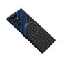 Capa Magnética de Fibra de Carbono para Samsung Galaxy S24/S23/S22/S21 Ultra - Anti-Choque Imagem de Capa Magnética de Fibra de Carbono para Samsung Galaxy S24/S23/S22/S21 Ultra - Anti-Choque