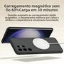 Imagem de Capa Magnética de Silicone para Samsung Galaxy S25/S24/S23/S22/S21 - Ultra/Plus - Compatível com Carga Sem Fio