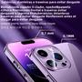 Imagem de Capa Magnética MagSafe Transparente para iPhone 16/15/14/13/12/11 - Compatível com Diversos Modelos