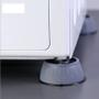 Imagem de Capa Máquina De Lavar Zíper Tamanho G + Pé De Máquina Lavar Electrolux Brastemp Panasonic Calço Anti