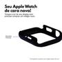 Imagem de Capa Moldura Protetora Nerdcase, Compatível com Apple Watch 44mm, Sem Vidro, Preta