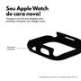 Imagem de Capa Moldura Protetora Nerdcase, Compatível com Apple Watch 45mm, Sem Vidro, Preta