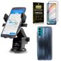 Imagem de Capa Moto G60 + Suporte Para Carro Automatico + Película 3D
