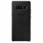 Imagem de Capa Original Samsung Galaxy Note 8 Alcantara Cover Preta