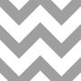 Imagem de Capa para Almofada Maxi Chevron Casa Dona Cinza 45x43cm