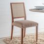Imagem de Capa Para Assento De Cadeira Jantar Malha Suplex Kit Com 2 Peças