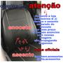 capa para banco completo em couro preto para p gol /84/85/86 - acc gj Imagem de capa para banco completo em couro preto para p gol /84/85/86